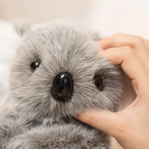 Koala från Australien, lurvig mjuk plyschkudde och mjuk leksak, cirka, 19 cm