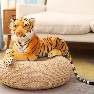 Stort tiger gosedjur i naturtrogen sibirisk design, 30–110 cm, för barnpresent
