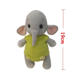 Lejon och elefant gosedjur, Amigurumi och kawaii, handgjord stickad stil handmade 55 Lejon och elefant gosedjur, Amigurumi och kawaii, handgjord stickad stil handmade