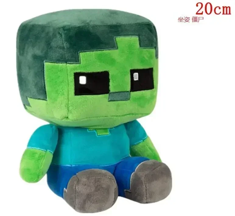 Zombie gosedjur från Minecraft med blockig form och spelinspirerad karaktärsdesign 43 Zombie gosedjur från Minecraft med blockig form och spelinspirerad karaktärsdesign - Bild 43