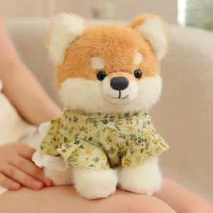 Shiba Inu som hund gosedjur och hundkudde, supersöt och klädd, 25–35 cm, julklapp 11 Shiba Inu som hund gosedjur och hundkudde, supersöt och klädd, 25–35 cm, julklapp