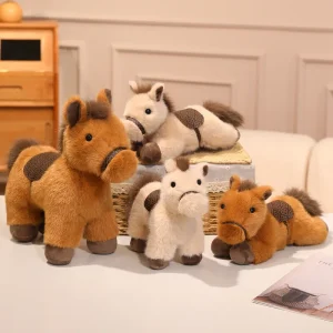 Horse gosedjur, mjuk söt tecknad ponny för sovrum, gåva till Hästens år, 1, 3 eller 5-pack 16 Horse gosedjur, mjuk söt tecknad ponny för sovrum, gåva till Hästens år, 1, 3 eller 5-pack