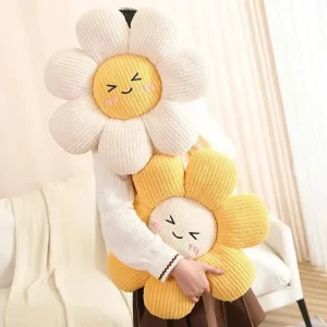 Färgglatt blomformat gosedjur som kudde med kronblad, 45 cm, för barn eller som present 9 Färgglatt blomformat gosedjur som kudde med kronblad, 45 cm, för barn eller som present