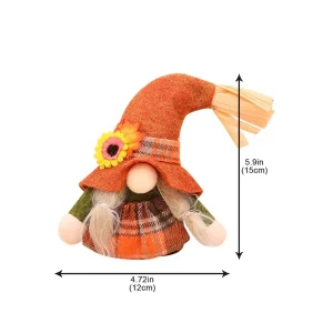 Djurfigurer som nyckelring, Pumpkin motif och Sunflower motif 13 Djurfigurer som nyckelring, Pumpkin motif och Sunflower motif