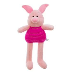 Piglet gosedjur som rosa plyschkudde med långa ben, söt tecknad stil, 55 cm 11 Piglet gosedjur som rosa plyschkudde med långa ben, söt tecknad stil, 55 cm