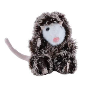 Djurfigurer gosedjur, Kawai style och Lil' Baby, possum opossum råttmotiv fluffig