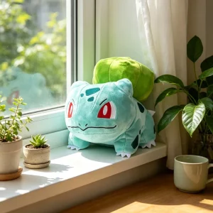 Bulbasaur gosedjur från Pokémon, 20 cm i japansk animeform som jul- och födelsedagspresent