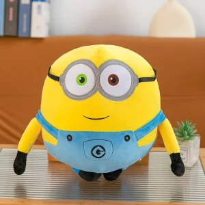 Bob gosedjur och Stuart från Minions, mjuka gula kramkuddar i jeans, 20–35 cm
