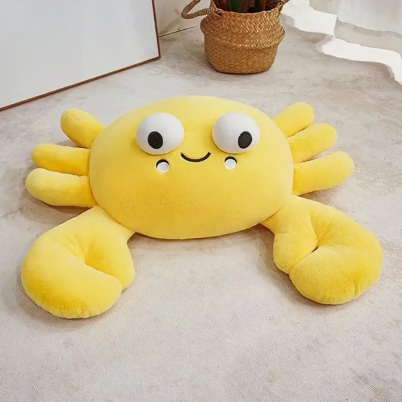 Handgjort crab gosedjur som kudde, gulligt och tecknat i anime-stil, 28–50 cm 2 Handgjort crab gosedjur som kudde, gulligt och tecknat i anime-stil, 28–50 cm - Bild 2