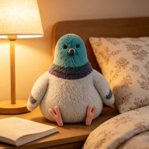 Pigeon gosedjur på med rund, knubbig form och mjuk, verklighetstrogen stil, 20 cm 9 Pigeon gosedjur på med rund, knubbig form och mjuk, verklighetstrogen stil, 20 cm