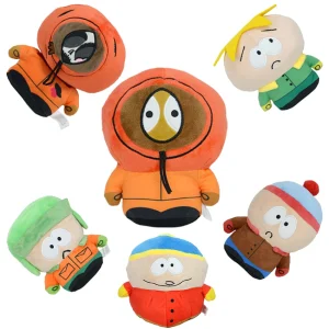 Cartman gosedjur från South Park med Stan och Butters, animeinspirerad julklapp för barn