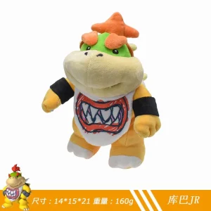 Bowser Jr. gosedjur, Standing och Scarf, super mario sköldpadda stående, 21 cm 10 Bowser Jr. gosedjur, Standing och Scarf, super mario sköldpadda stående, 21 cm