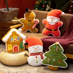 Djurfigurer som nyckelring, Christmas tree och House, hängande dekoration santa claus