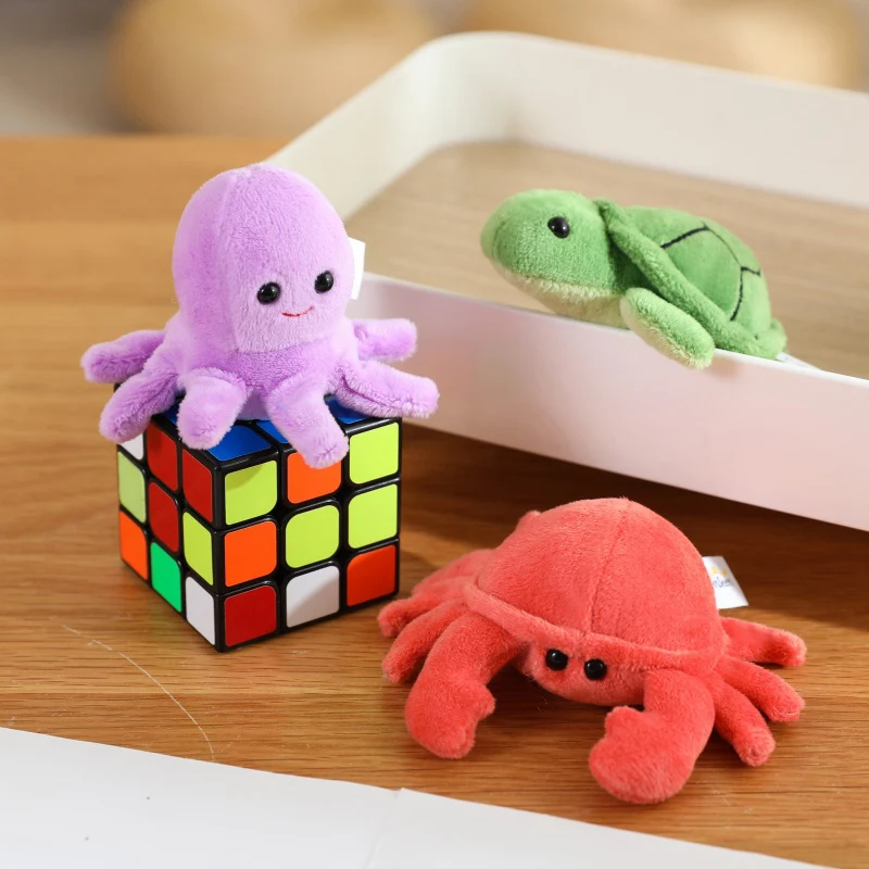 Små gosedjur som fingerpuppor i flera figurvarianter för lek och sagoberättande 3 Små gosedjur som fingerpuppor i flera figurvarianter för lek och sagoberättande - Bild 3