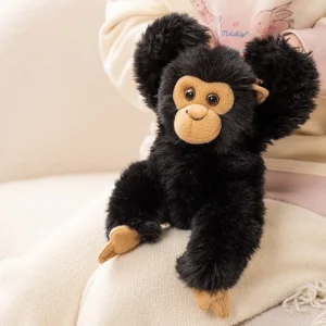20 cm stort chimpanzee gosedjur i realistisk, tecknad stil som gorilladocka 9 20 cm stort chimpanzee gosedjur i realistisk, tecknad stil som gorilladocka