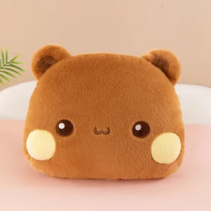 Kawaii Bubu Dudu och Mitao Cat, panda katt gosedjur och kuddar för barn, 60–80 cm