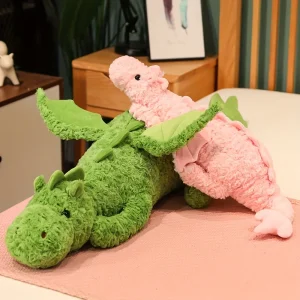 Dinosaurie gosedjur som flygande drake, två färgval som födelsedagspresent till vänner