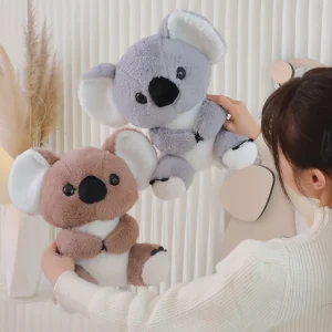 Koala gosedjur som björnkudde, mjuk plush och Lovely, kawaii björn, 32–40 cm