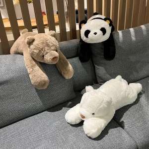 Björn gosedjur som söt kramkudde i kawaii-stil med panda, isbjörn och brun björn 11 Björn gosedjur som söt kramkudde i kawaii-stil med panda, isbjörn och brun björn