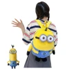 Minionsryggsäck med söt kawaiistil och tecknat animeutseende för skola och förvaring