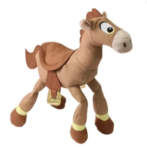 Alternative view of Tecknad hästfigur, 25 cm, mjuk skrivbordsdekoration och födelsedagspresent för flickor