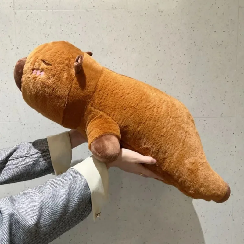 Kawaii kapybara gosedjur som mjuk, fluffig sovkudde för soffan, skolan och tupplur 7 Kawaii kapybara gosedjur som mjuk, fluffig sovkudde för soffan, skolan och tupplur - Bild 7