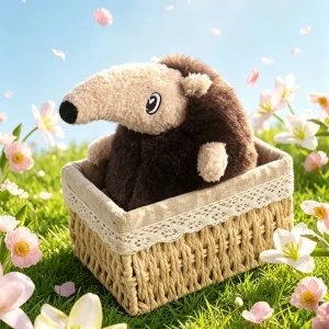 Anteater gosedjur, fluffig och söt, myrslok design extra mjuk 11 Anteater gosedjur, fluffig och söt, myrslok design extra mjuk