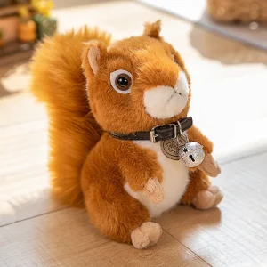 Squirrel gosedjur som tvättbjörnkudde, 17–30 cm 17 Squirrel gosedjur som tvättbjörnkudde, 17–30 cm