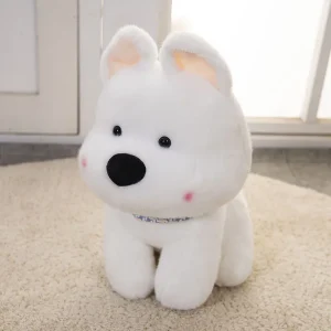 45–60 cm West Highland White Terrier som hund gosedjur, mjuk kudde och gåva 14 45–60 cm West Highland White Terrier som hund gosedjur, mjuk kudde och gåva