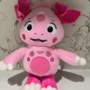Djurfigurer som rosa gosedjur från rysk animerad tv-serie i animestil, 30 cm
