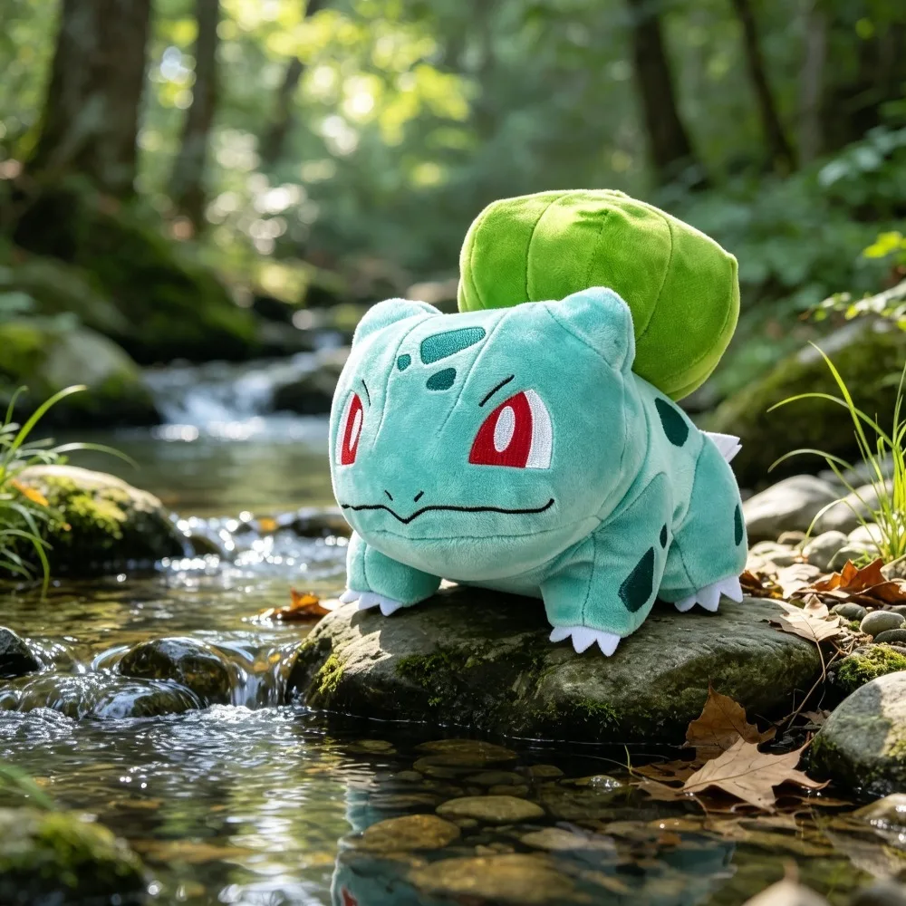 Bulbasaur gosedjur från Pokémon, 20 cm i japansk animeform som jul- och födelsedagspresent 2 Bulbasaur gosedjur från Pokémon, 20 cm i japansk animeform som jul- och födelsedagspresent - Bild 2