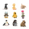 Fluffiga djurfigurer som extra mjuka gosedjur i en söt och trendig djurserie 15 Fluffiga djurfigurer som extra mjuka gosedjur i en söt och trendig djurserie