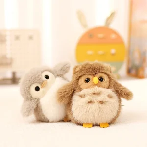Pingvin och uggla gosedjur med upprätt form, magneter och kawaii-stil, 12 cm 11 Pingvin och uggla gosedjur med upprätt form, magneter och kawaii-stil, 12 cm