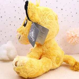 Simba gosedjur från Disney The Lion King – lejonunge i mjuk plysch, cirka 25 cm
