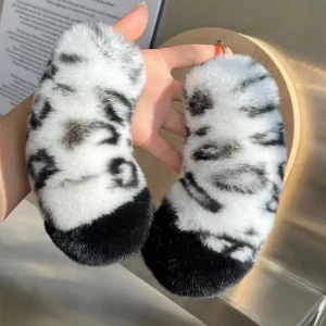 Kanin som nyckelring, Snow leopard print och söt, 12–15 cm 8 Kanin som nyckelring, Snow leopard print och söt, 12–15 cm