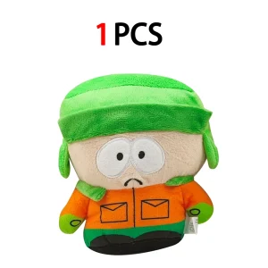 Stan gosedjur från South North Parks, kuddfigur i tecknad stil med Kyle, Kenny och Cartman