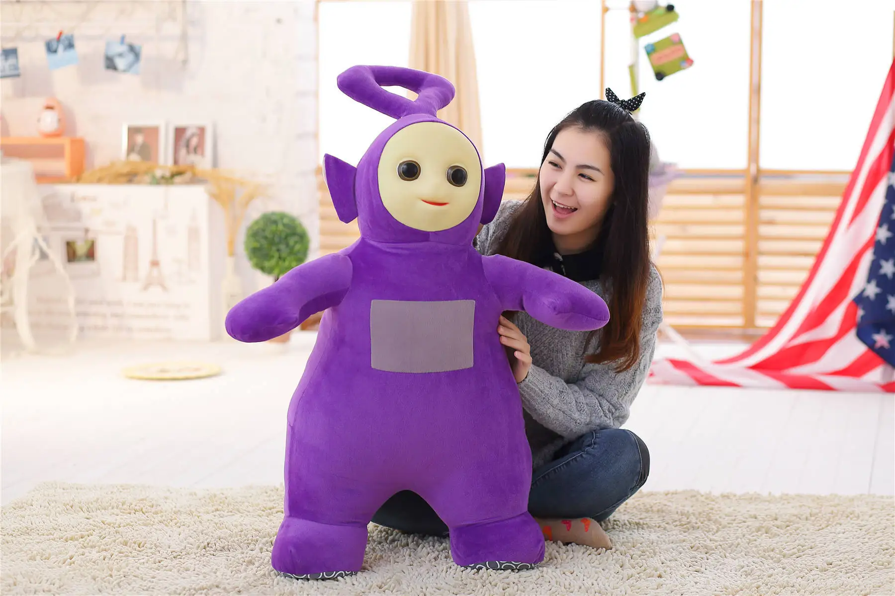 Flera figurvarianter av Teletubbies som gosedjur med kreativ och söt tecknad stil 10 Flera figurvarianter av Teletubbies som gosedjur med kreativ och söt tecknad stil - Bild 10