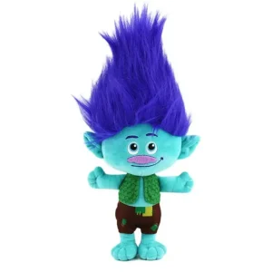 Trolls gosedjur, söt och mjuk, band together tecknad animeinspirerad