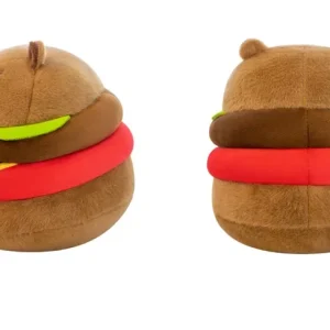 Kapybara gosedjur i hamburgarform, söt kawaii-leksak samt dekoration för barnrum