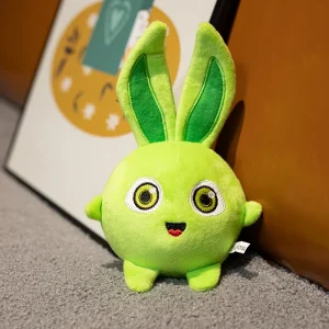 Fem söta regnbågsfärgade kanin gosedjur från Sunny Bunnies, presenter för barn 11 Fem söta regnbågsfärgade kanin gosedjur från Sunny Bunnies, presenter för barn