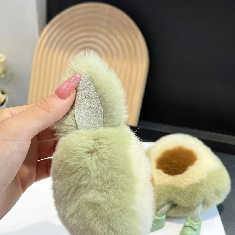 Avokadomotiv på söt kanindocka i kawaii-stil, som bilnyckelring och ryggsäckshänge 5 Avokadomotiv på söt kanindocka i kawaii-stil, som bilnyckelring och ryggsäckshänge - Bild 5