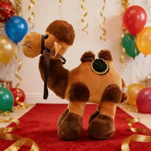 Sött camel gosedjur i tecknad stil, kramkudde för flickors sovrum och heminredning, 30 cm 8 Sött camel gosedjur i tecknad stil, kramkudde för flickors sovrum och heminredning, 30 cm