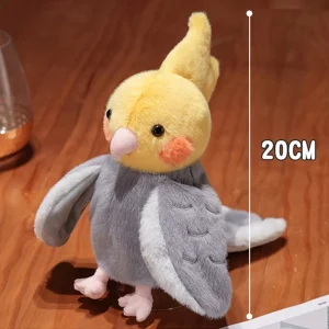 Fågelgosedjur i flera figurvarianter som mjuka handdockor med kawaii- och cosplaystil 14 Fågelgosedjur i flera figurvarianter som mjuka handdockor med kawaii- och cosplaystil