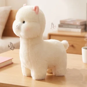 Alpaca gosedjur som plyschkudde, söt och kawaii style, lyckobringande stil, 22–45 cm 11 Alpaca gosedjur som plyschkudde, söt och kawaii style, lyckobringande stil, 22–45 cm