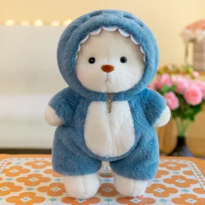 30–40 cm kawaii björn gosedjur i kläder, dockformat med tecknad stil för barn 17 30–40 cm kawaii björn gosedjur i kläder, dockformat med tecknad stil för barn