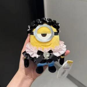 Potdemiel Minions Bob-docka med stråhatt, tecknad samlarfigur som present 34 Potdemiel Minions Bob-docka med stråhatt, tecknad samlarfigur som present