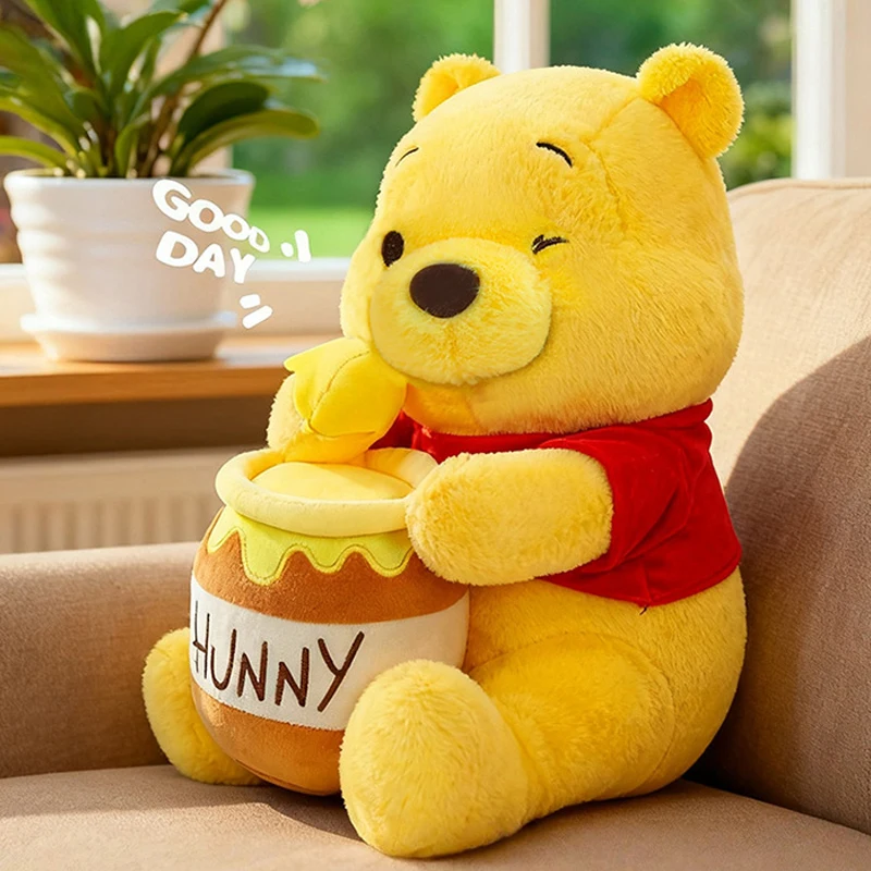 Winnie the Pooh gosedjur som stor och söt björnkudde i tecknad stil, 32–90 cm 3 Winnie the Pooh gosedjur som stor och söt björnkudde i tecknad stil, 32–90 cm - Bild 3