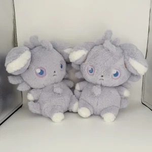 Alternative view of Pokémon Espurr som katt gosedjur, mjuk gosfigur för barn och som present till barn