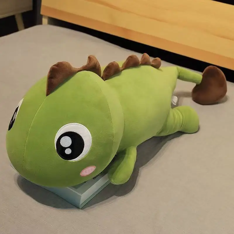 60 cm långt dinosaurie gosedjur, mjuk kramkudde i söt anime- och kawaii-stil 6 60 cm långt dinosaurie gosedjur, mjuk kramkudde i söt anime- och kawaii-stil - Bild 6