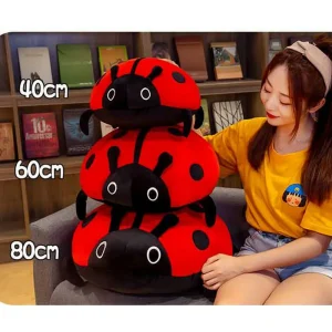 Sött och färgglatt Ladybug/ladybird insect gosedjur som mjuk kudde till flickor, 35–70 cm 16 Sött och färgglatt Ladybug/ladybird insect gosedjur som mjuk kudde till flickor, 35–70 cm